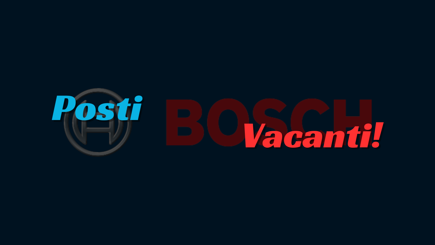 Bosch in Italia: Costruisci il tuo futuro in un'azienda leader